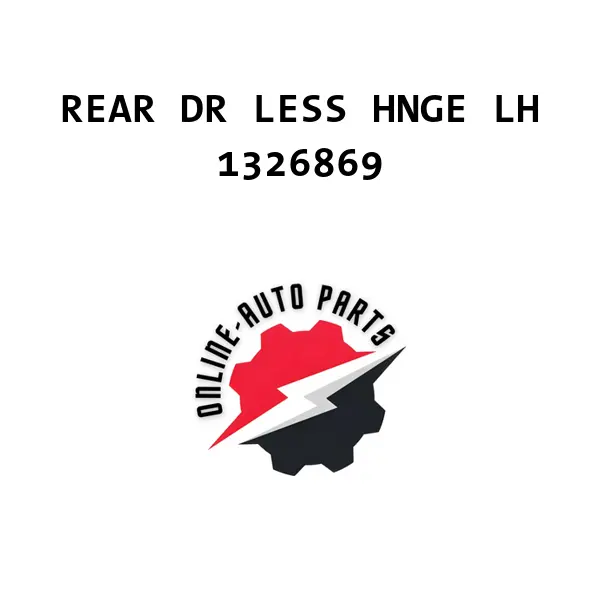 REAR DR LESS HNGE LH