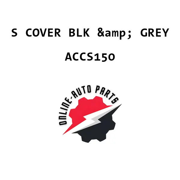 S COVER BLK & GREY - ACCS150 - Ford