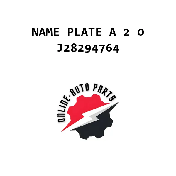 NAME PLATE A 2 0