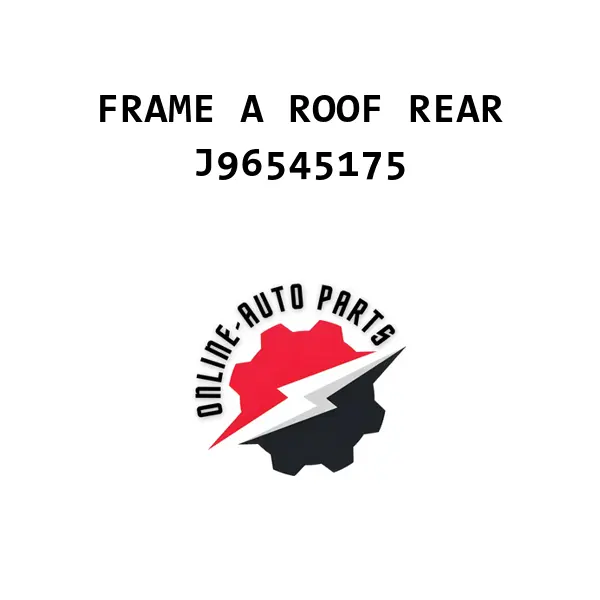 FRAME A ROOF REAR