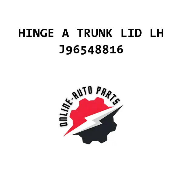 HINGE A TRUNK LID LH