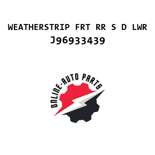 WEATHERSTRIP FRT RR S D LWR