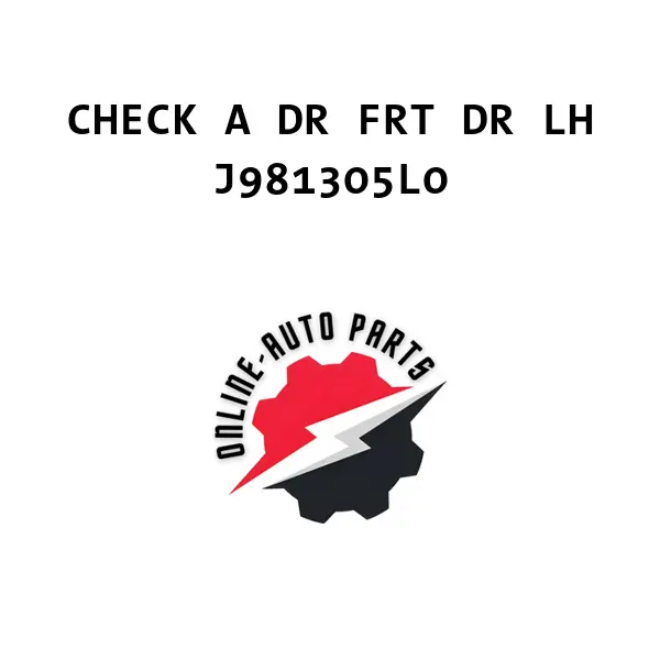 CHECK A DR FRT DR LH