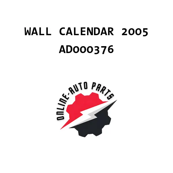 WALL CALENDAR 2005