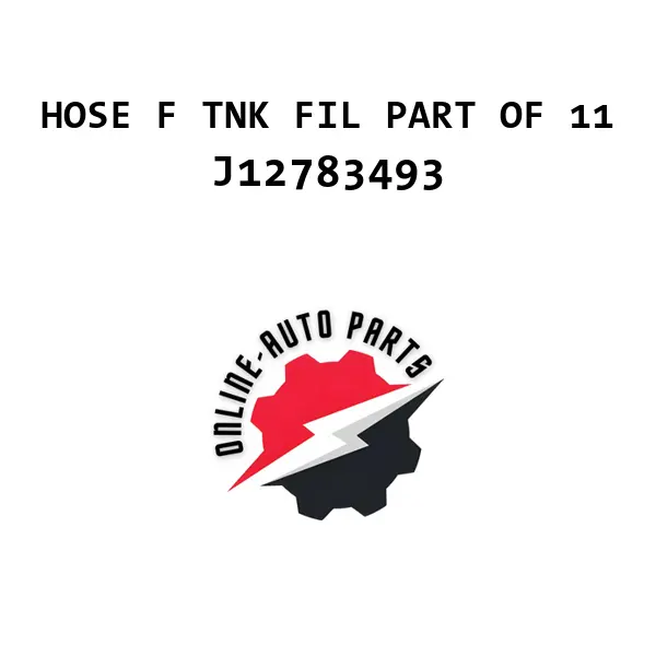 HOSE F TNK FIL PART OF 11 - J12783493 - Chevrolet