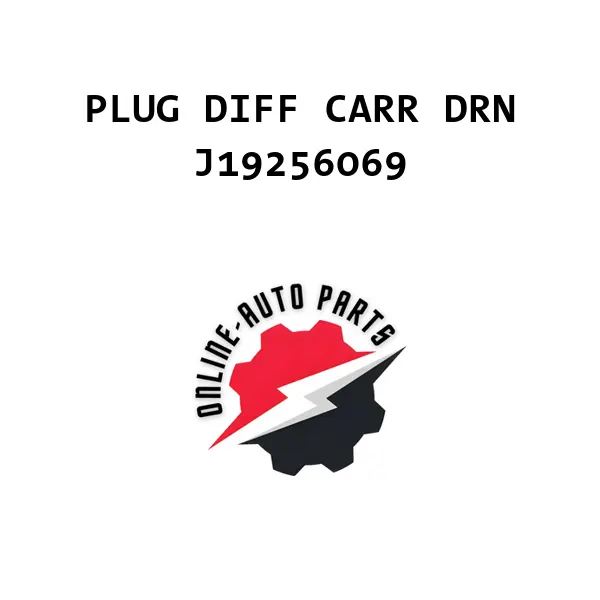 PLUG DIFF CARR DRN - J19256069 - Chevrolet