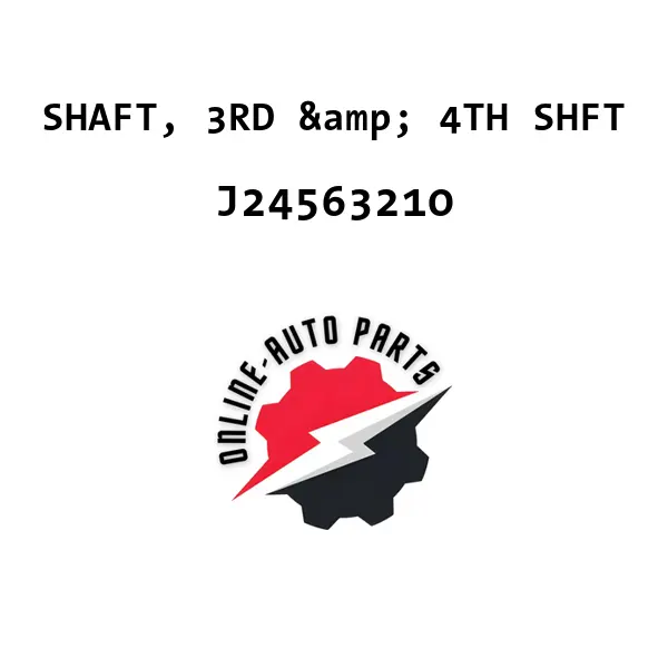 SHAFT, 3RD & 4TH SHFT - J24563210 - Chevrolet