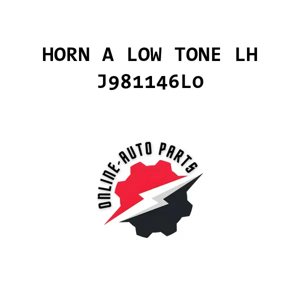 HORN A LOW TONE LH - J981146L0 - Chevrolet