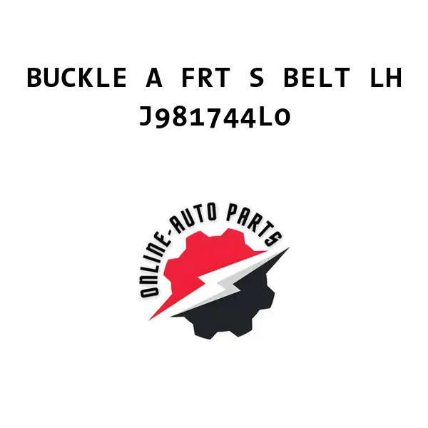 BUCKLE A FRT S BELT LH - J981744L0 - Chevrolet