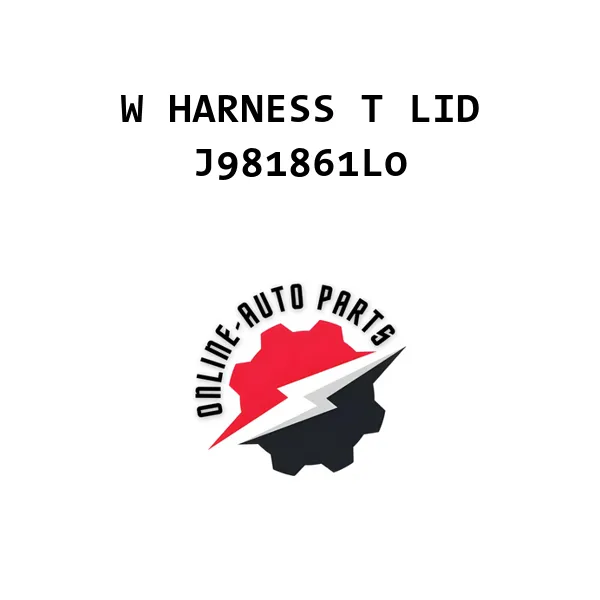 W HARNESS T LID - J981861L0 - Chevrolet