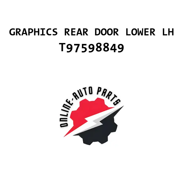 GRAPHICS REAR DOOR LOWER LH