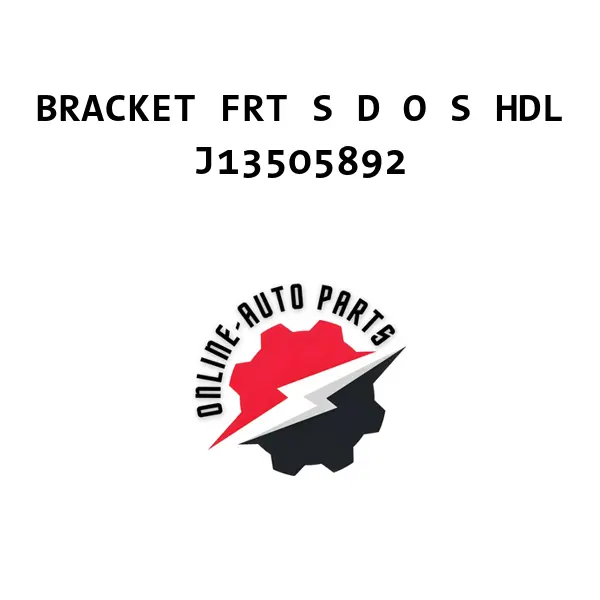 BRACKET FRT S D O S HDL