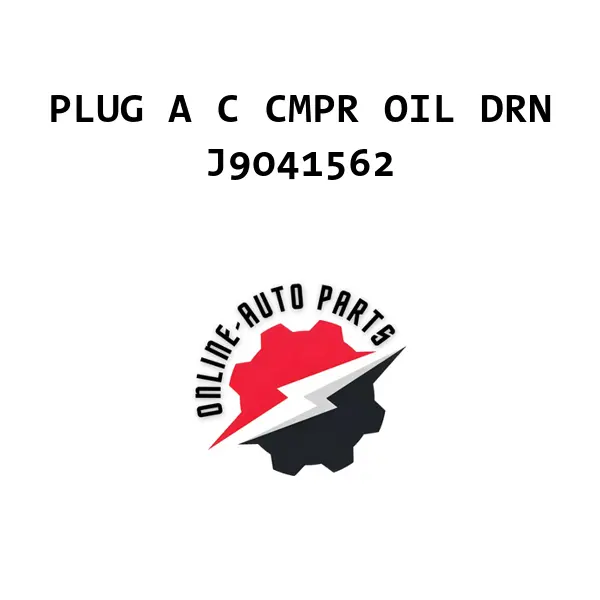 PLUG A C CMPR OIL DRN - J9041562 - Chevrolet