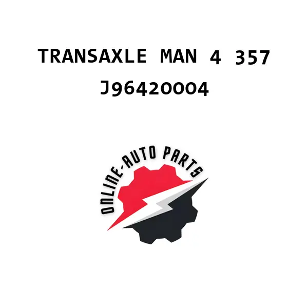TRANSAXLE MAN 4 357 - J96420004 - Chevrolet