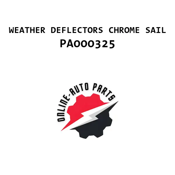 WEATHER DEFLECTORS CHROME SAIL - PA000325 - Chevrolet