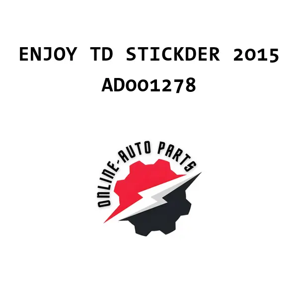 ENJOY TD STICKDER 2015