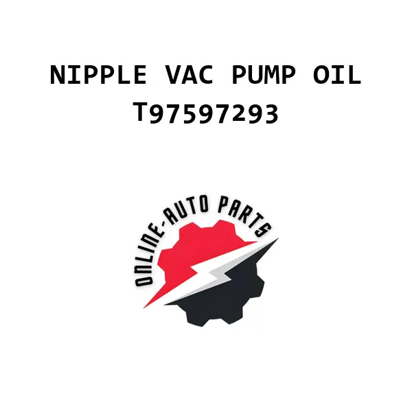 NIPPLE VAC PUMP OIL