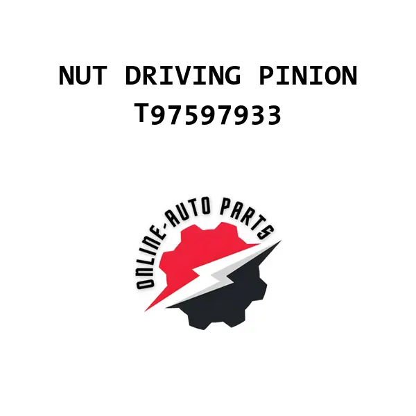 NUT DRIVING PINION