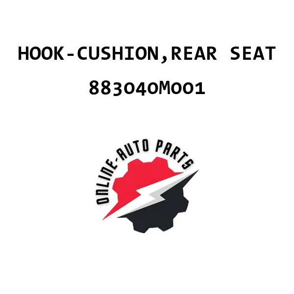 HOOK-CUSHION,REAR SEAT