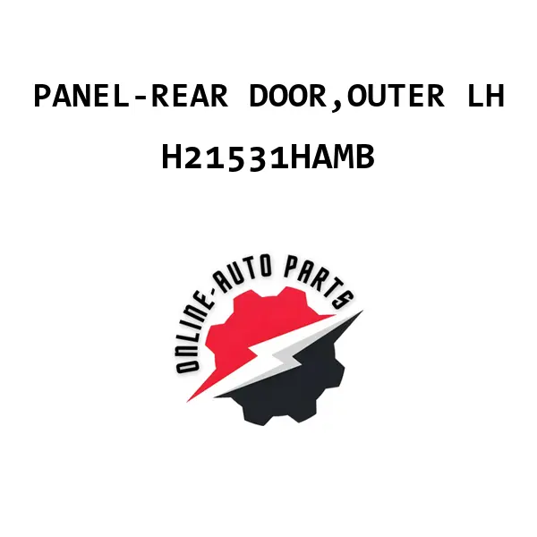 PANEL-REAR DOOR,OUTER LH - H21531HAMB - Nissan /Renault