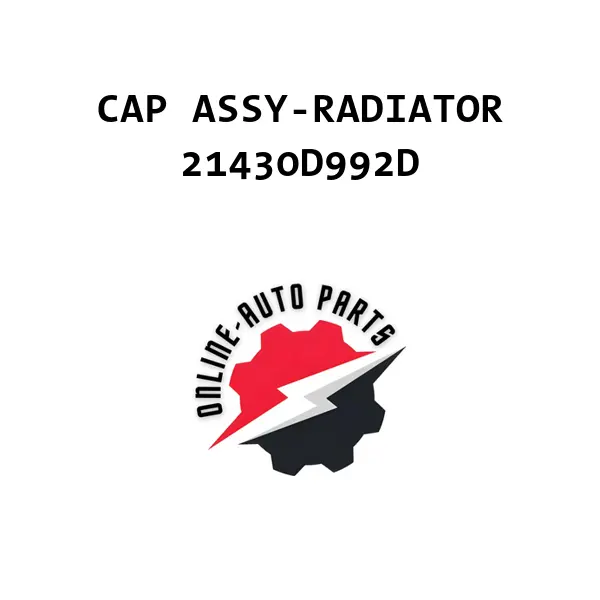 CAP ASSY-RADIATOR - 21430D992D - Nissan /Renault