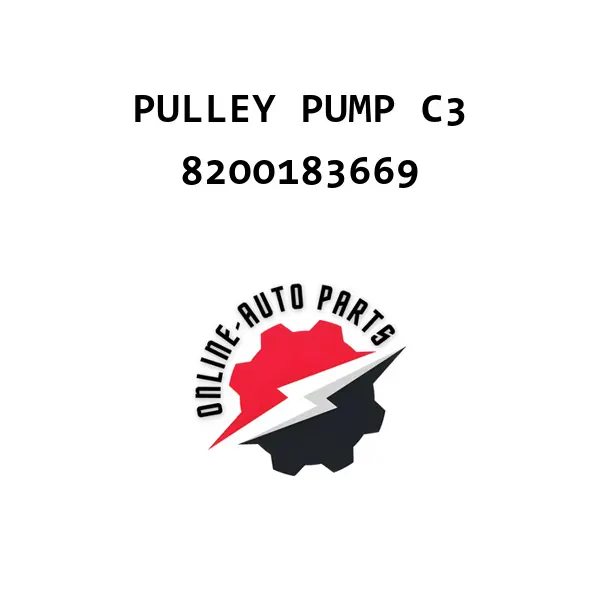 PULLEY PUMP C3 - 8200183669 - Nissan /Renault