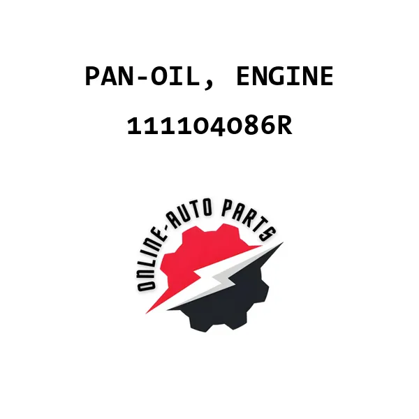 PAN-OIL, ENGINE - 111104086R - Nissan /Renault