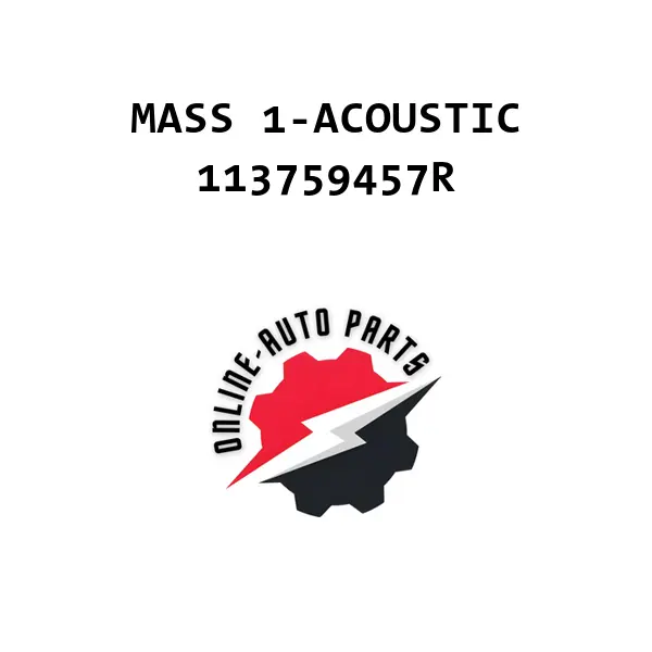 MASS 1-ACOUSTIC - 113759457R - Nissan /Renault
