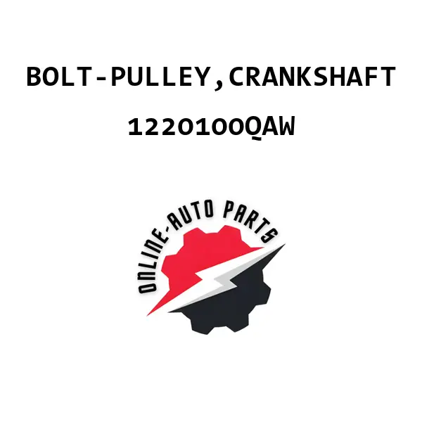 BOLT-PULLEY,CRANKSHAFT