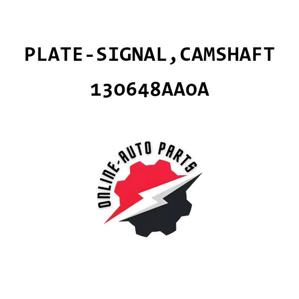 PLATE-SIGNAL,CAMSHAFT