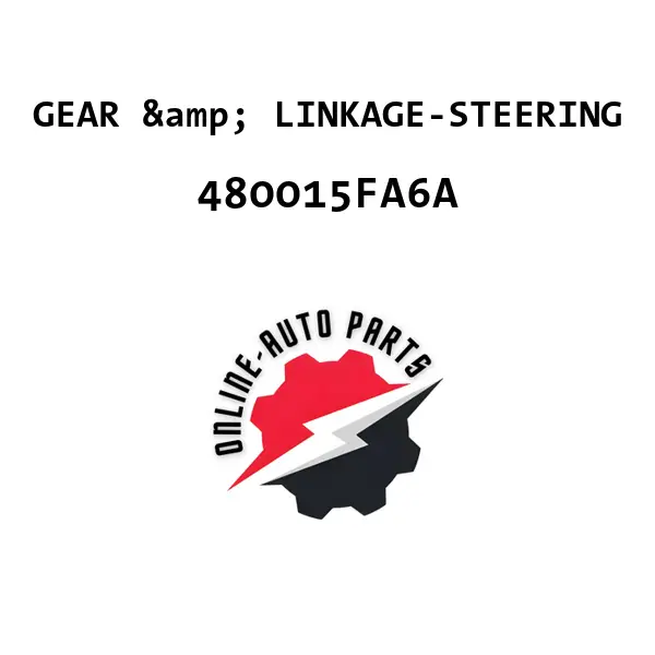 GEAR & LINKAGE-STEERING - 480015FA6A - Nissan /Renault