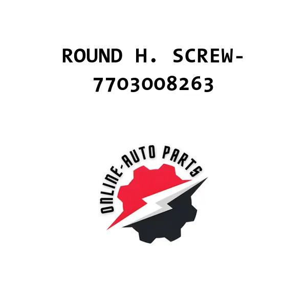 ROUND H. SCREW- - 7703008263 - Nissan /Renault
