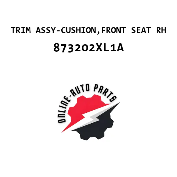 TRIM ASSY-CUSHION,FRONT SEAT RH - 873202XL1A - Nissan /Renault