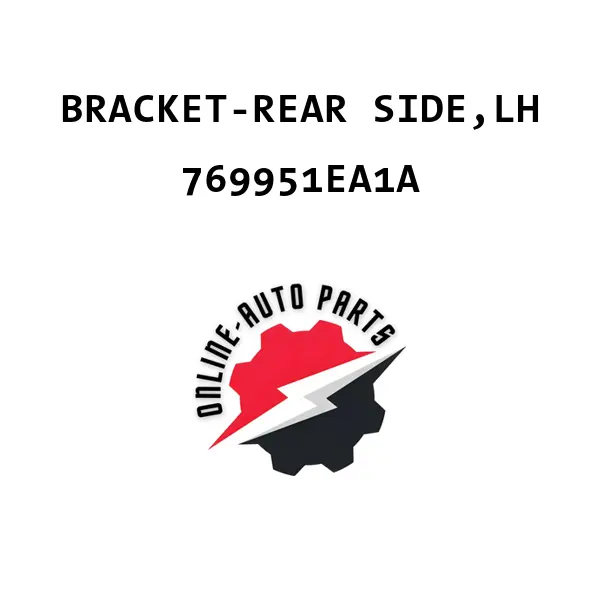 BRACKET-REAR SIDE,LH