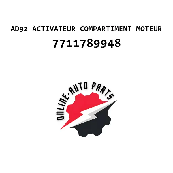 AD92 ACTIVATEUR COMPARTIMENT MOTEUR