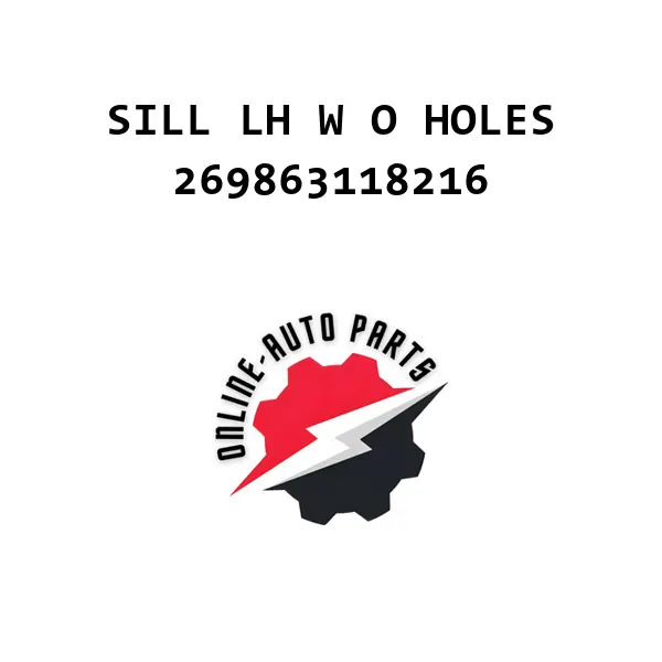 SILL LH W O HOLES