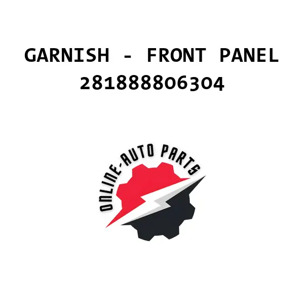 GARNISH - FRONT PANEL