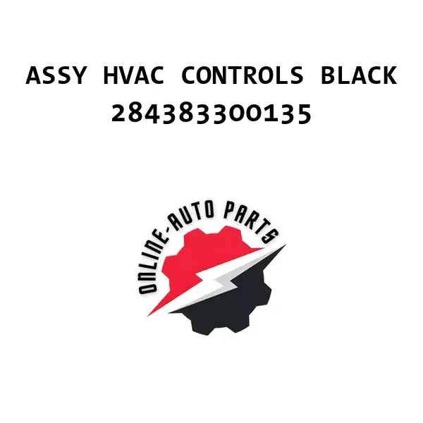 ASSY HVAC CONTROLS BLACK