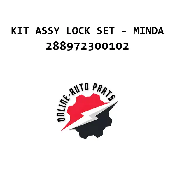 KIT ASSY LOCK SET - MINDA