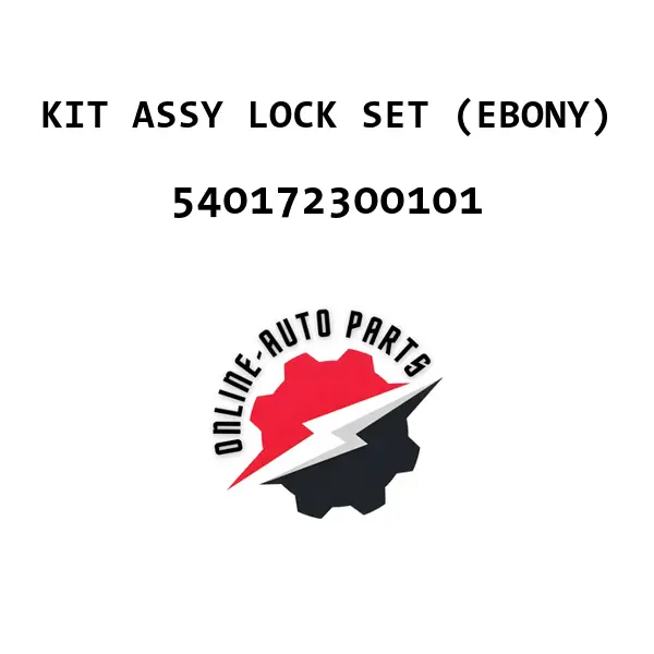 KIT ASSY LOCK SET (EBONY)