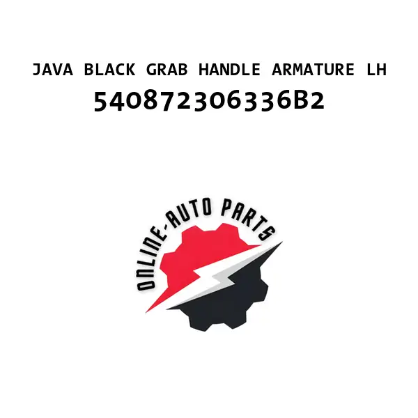 JAVA BLACK GRAB HANDLE ARMATURE LH