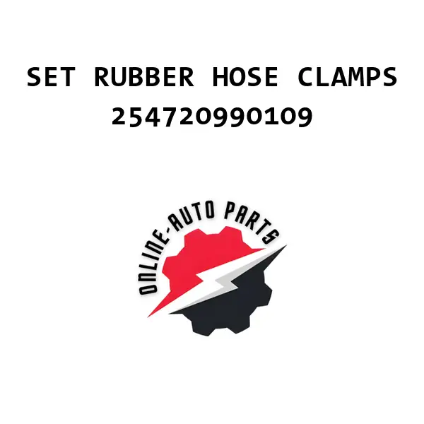 SET RUBBER HOSE CLAMPS