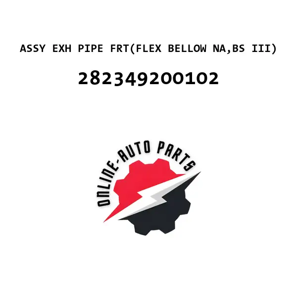 ASSY EXH PIPE FRT(FLEX BELLOW NA,BS III)