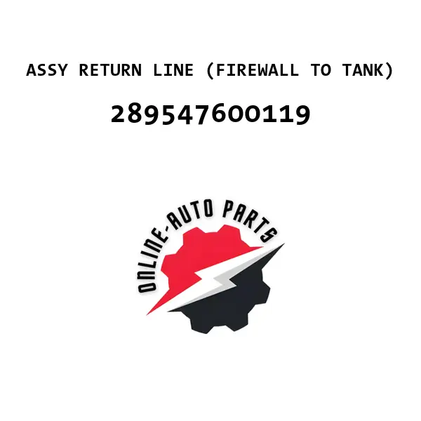 ASSY RETURN LINE (FIREWALL TO TANK)