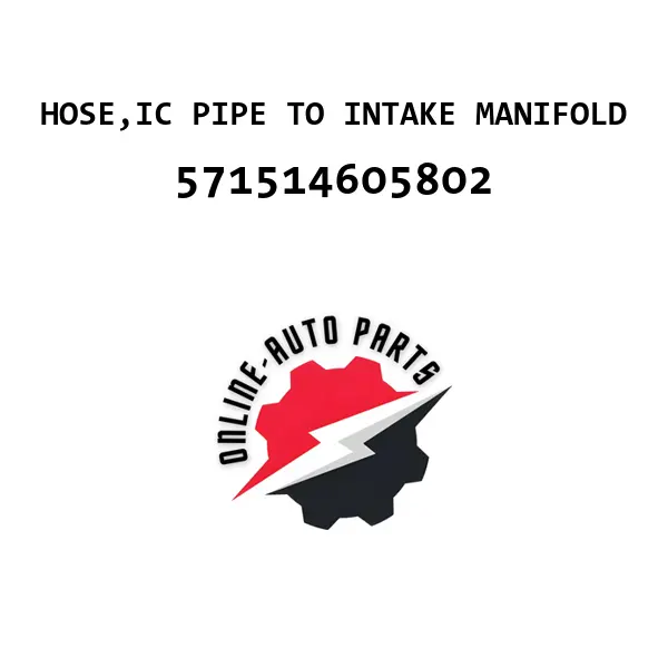HOSE,IC PIPE TO INTAKE MANIFOLD