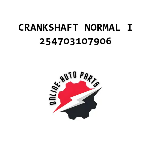CRANKSHAFT NORMAL I