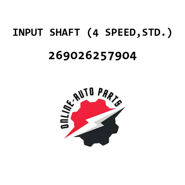 INPUT SHAFT (4 SPEED,STD.)