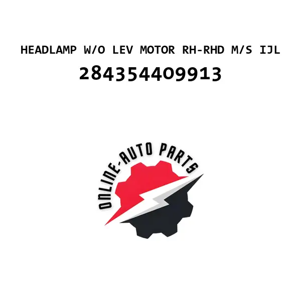 HEADLAMP W/O LEV MOTOR RH-RHD M/S IJL