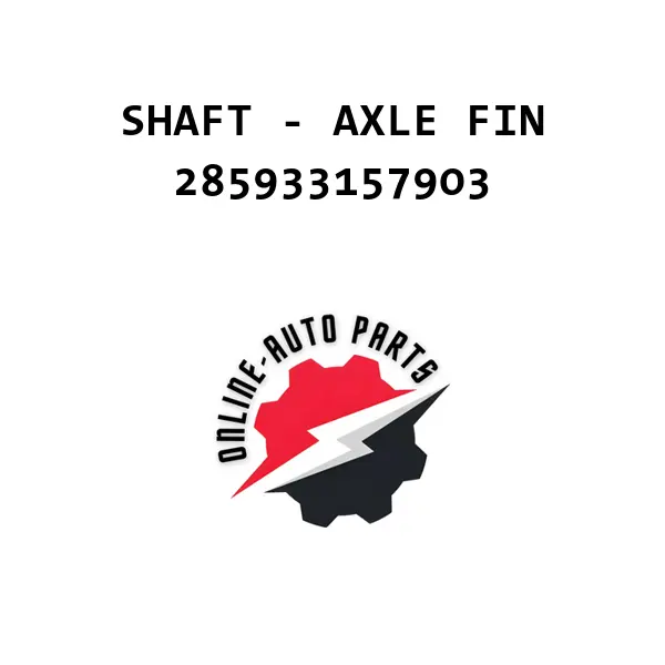 SHAFT - AXLE FIN