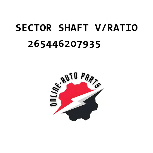 SECTOR SHAFT V/RATIO